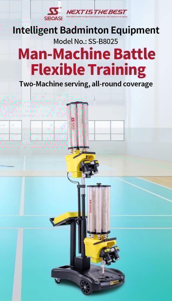 SS-B8025 badminton shooting machine