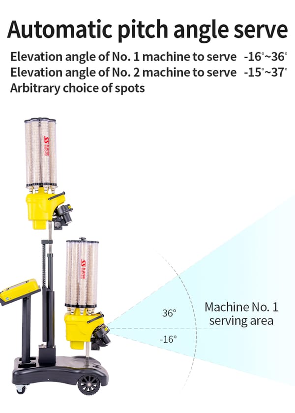 SS-B8025 badminton shooting machine