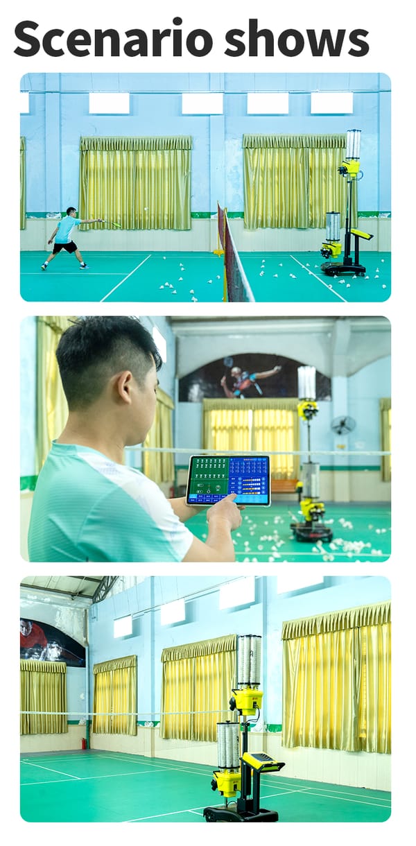 SS-B8025 badminton shooting machine