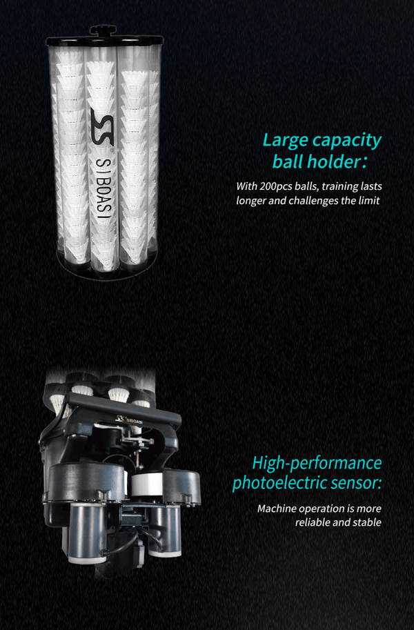 BADMINTON SHOOTING MACHINE