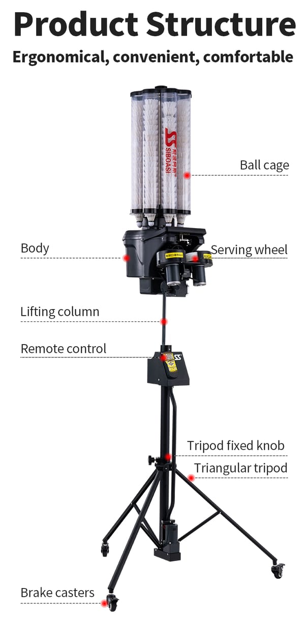 badminton shooting machine