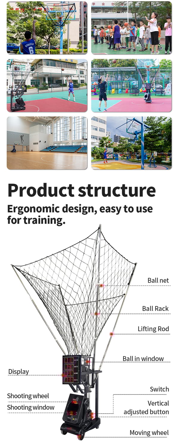 BASKETBALL SHOOTING MACHINE