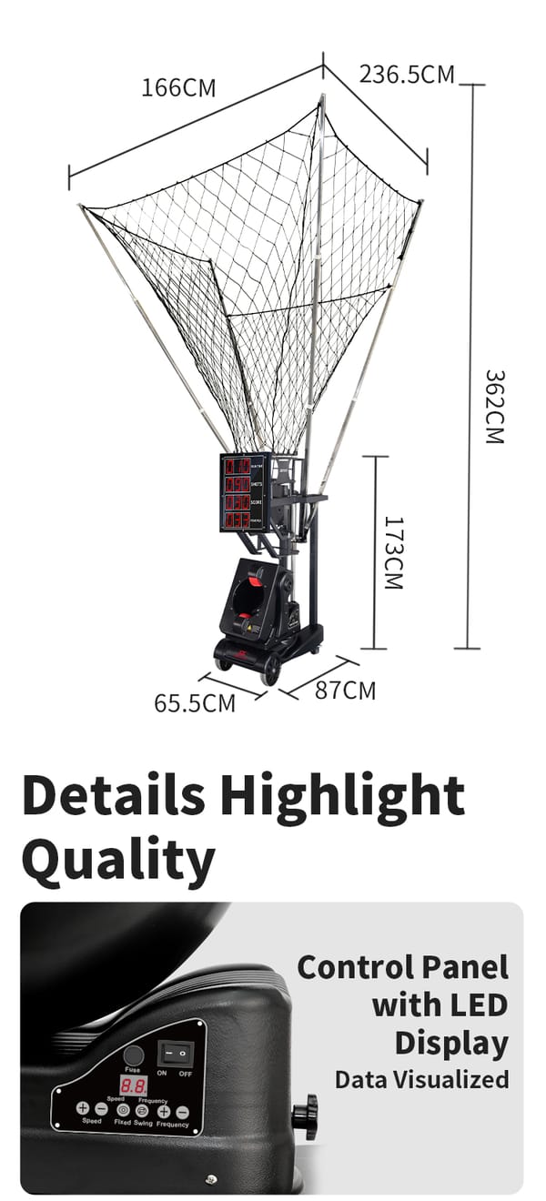 BASKETBALL SHOOTING MACHINE