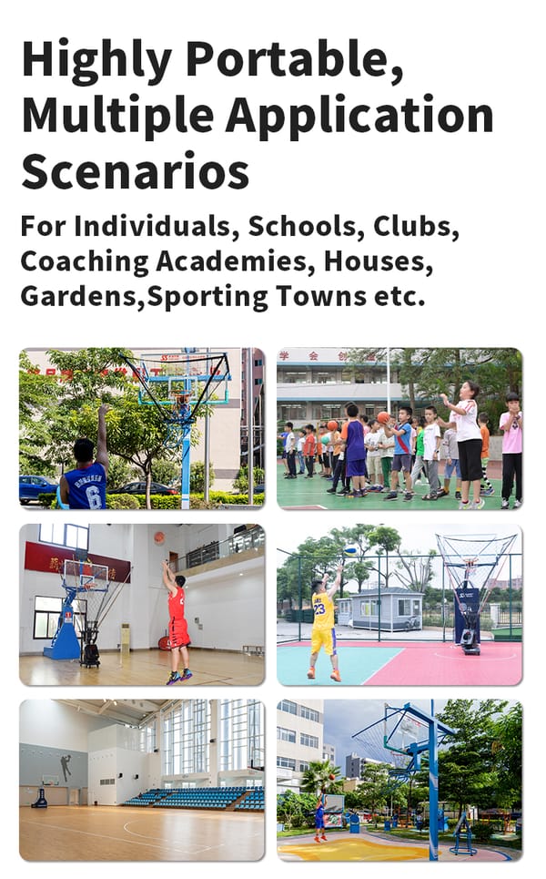 SIBOASI BASKETBALL SHOOTING MACHINE K2101
