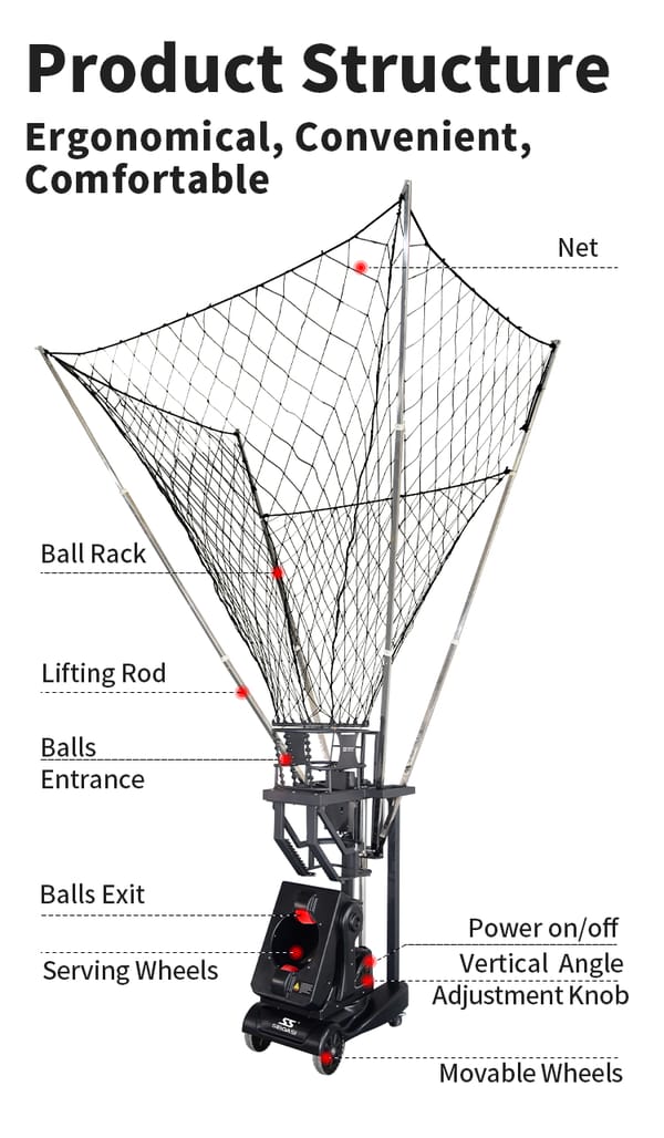 SIBOASI BASKETBALL SHOOTING MACHINE K2101
