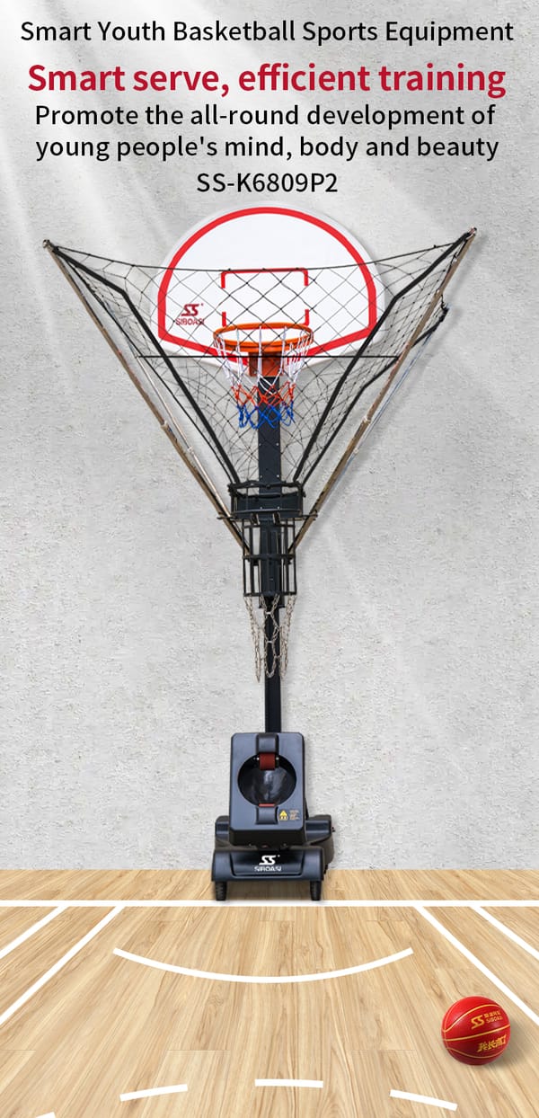 SIBOASI BASKETBALL SHOOTING MACHINE SS-K6809P2