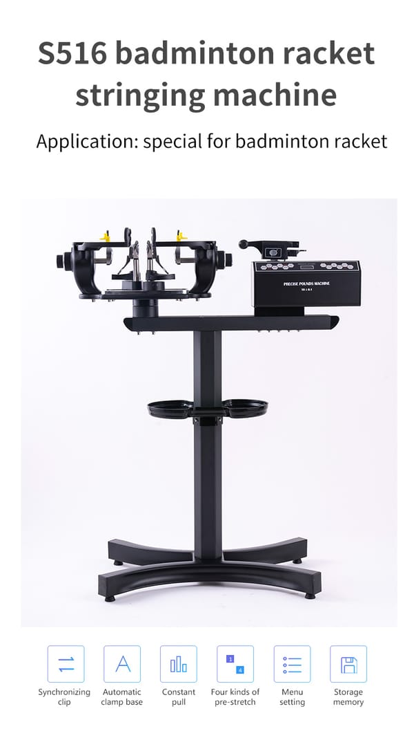 BADMINTON STRING MACHINE