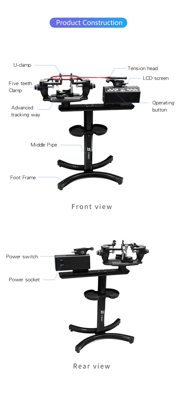 BADMINTON STRING MACHINE