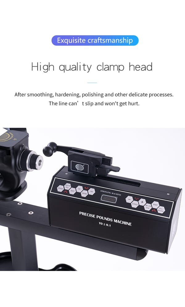 BADMINTON STRINGING MACHINE