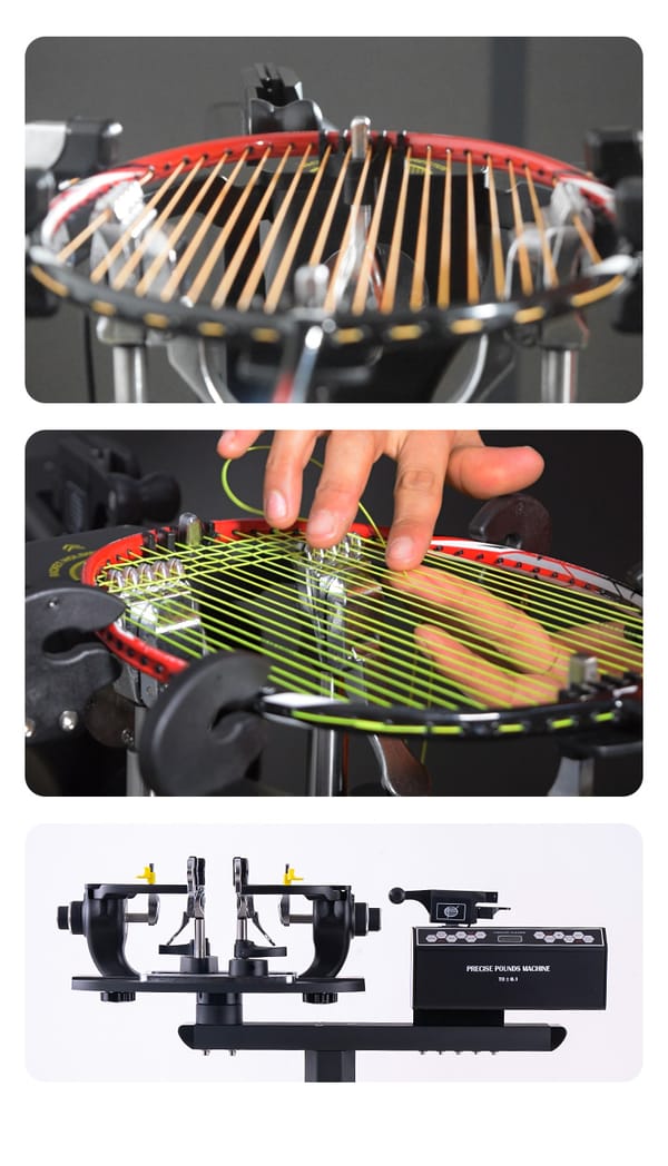 BADMINTON TENNIS RACKET RESTRINGING MACHINE