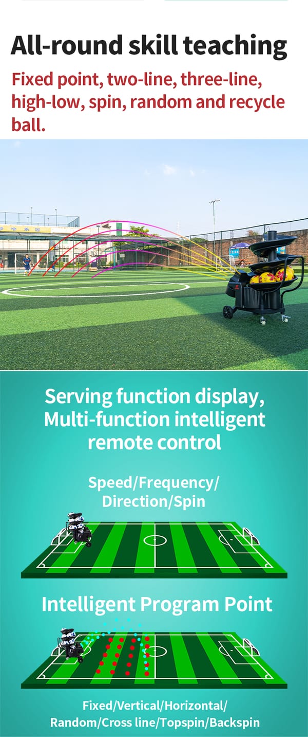 Football / Soccer Machine