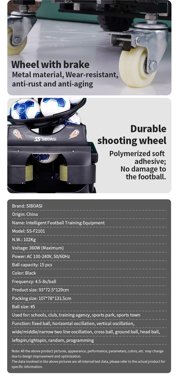Football / Soccer Machine