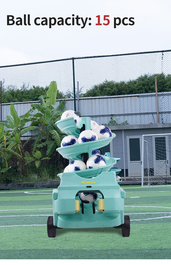 SIBOASI S6526 FOOTBALL SOCCER THROWING MACHINE