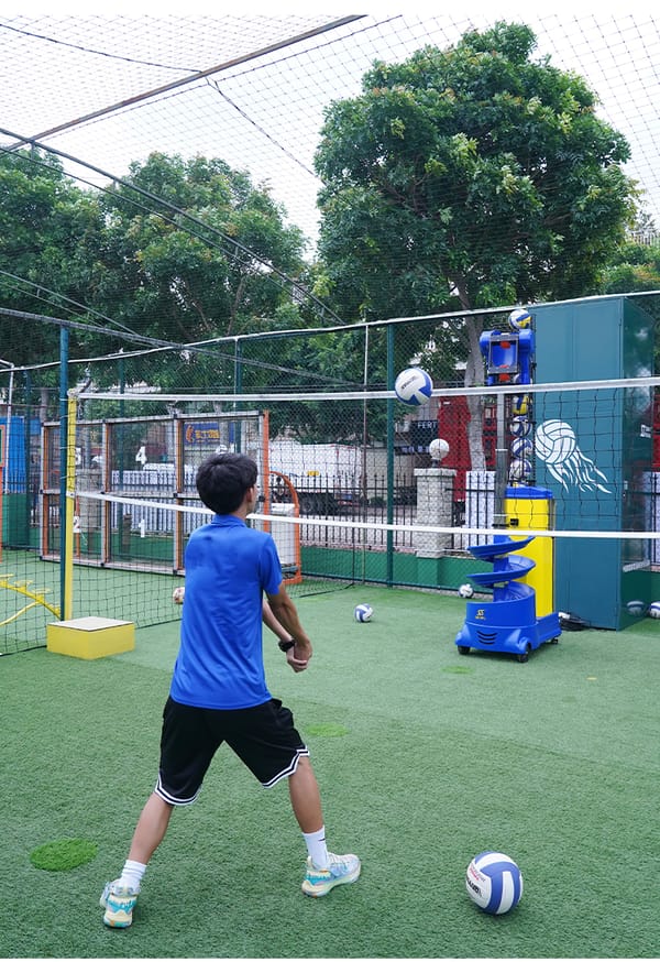 volleyball training machine