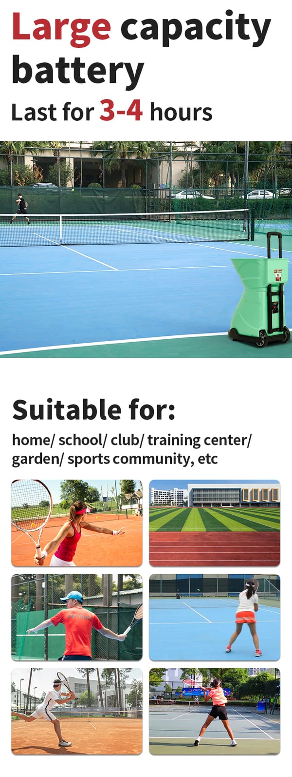 T2303M intelligent tennis ball training equipment
