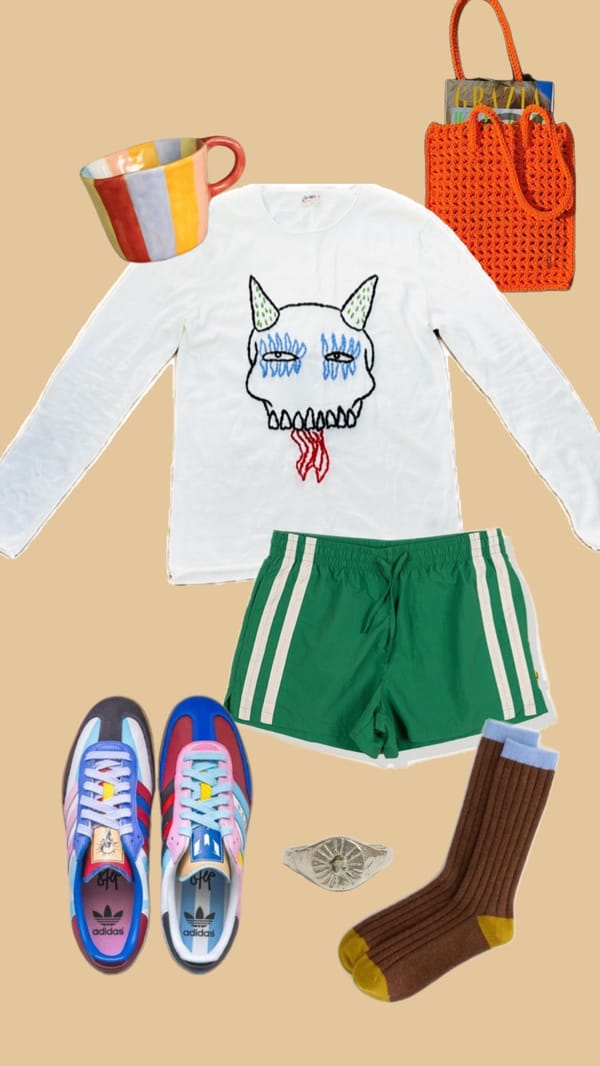 Egle Silevaite vienetines velnio palaidines aprangos collage Egle Silevaite vienetines velnio palaidines aprangos collage