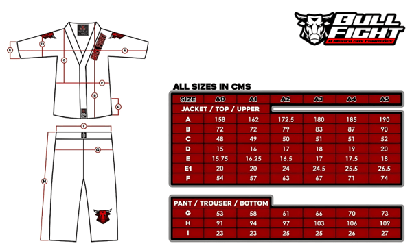 Bullfight Kimono Table Size