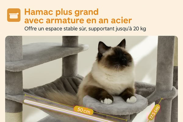 hamac arbre à chat