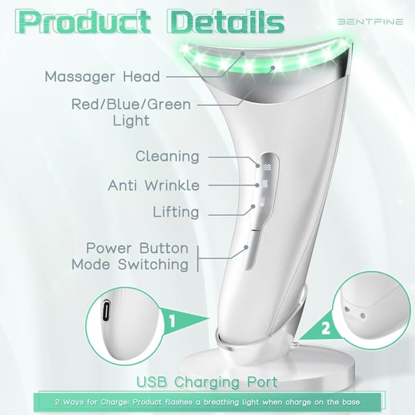 LED face massager product detail