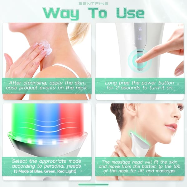 How to use face lift massager