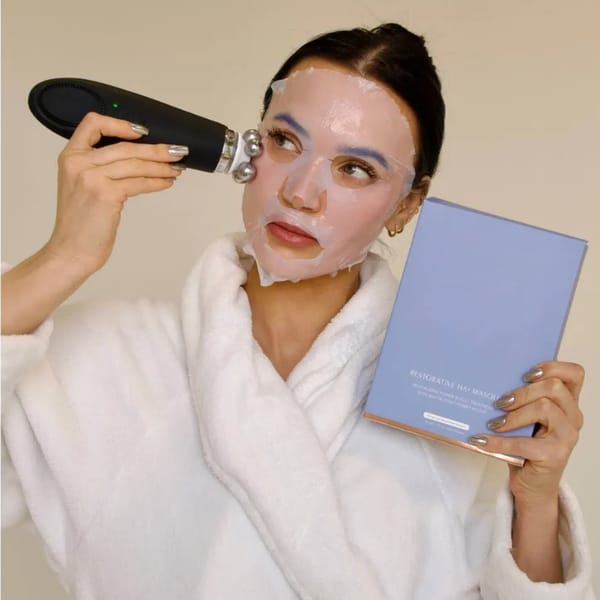 Facial massage ball roller