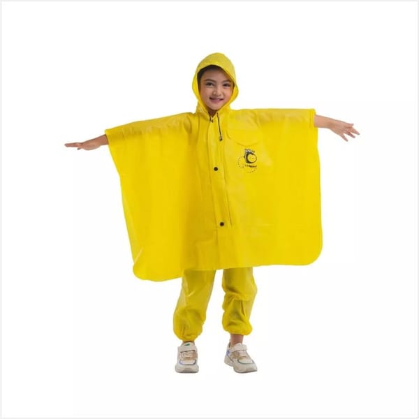 Grosir jas hujan poncho celana Plevia Best Kid