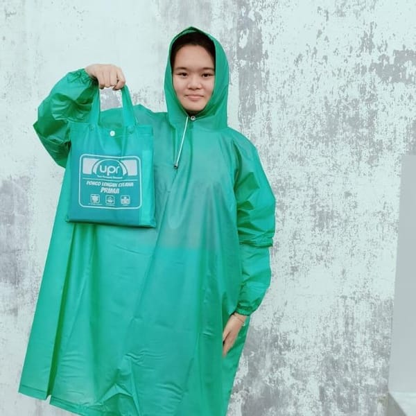 Grosir jas hujan poncho celana dewasa UPR Prima
