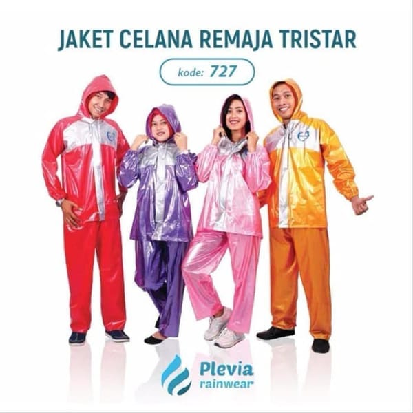 Grosir jas hujan Plevia Tristar