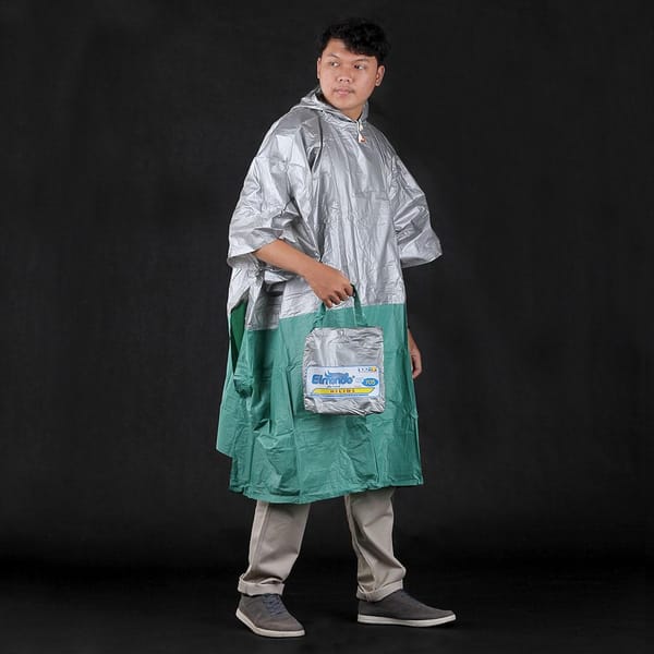 Grosir jas hujan Elmondo Poncho Helios