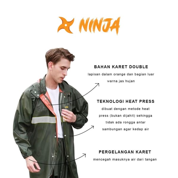 Grosir jas hujan karet Ninja Konoha Grosir jas hujan karet Ninja Konoha