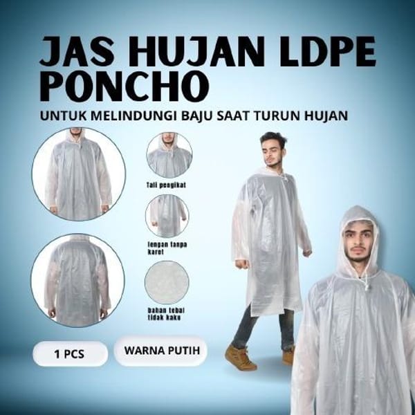 Grosir jas hujan plastik JOPE