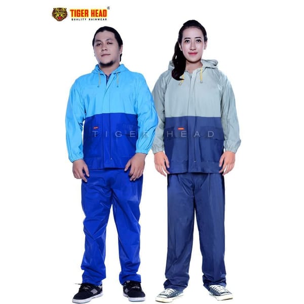 Grosir jas hujan Tiger Head Horizon