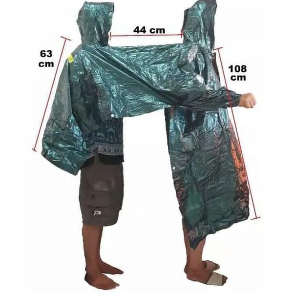 Grosir jas hujan poncho Elmondo 2 in 1 Funtastic