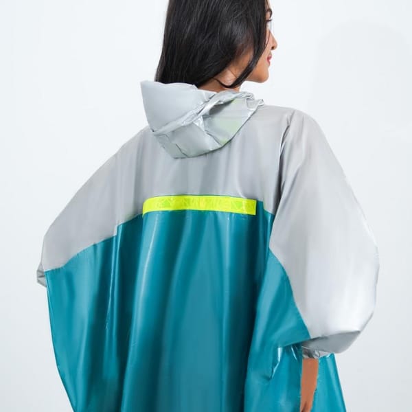 Grosir jas hujan poncho lengan Merlion Alpha