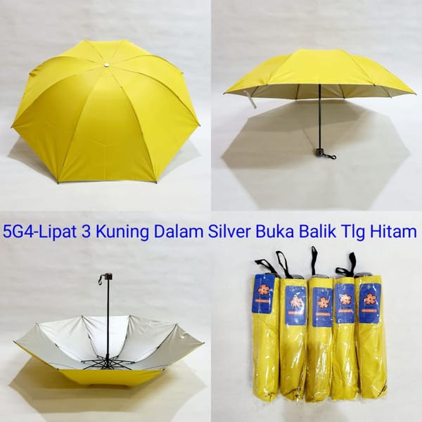 Jual payung promosi polos warna kuning