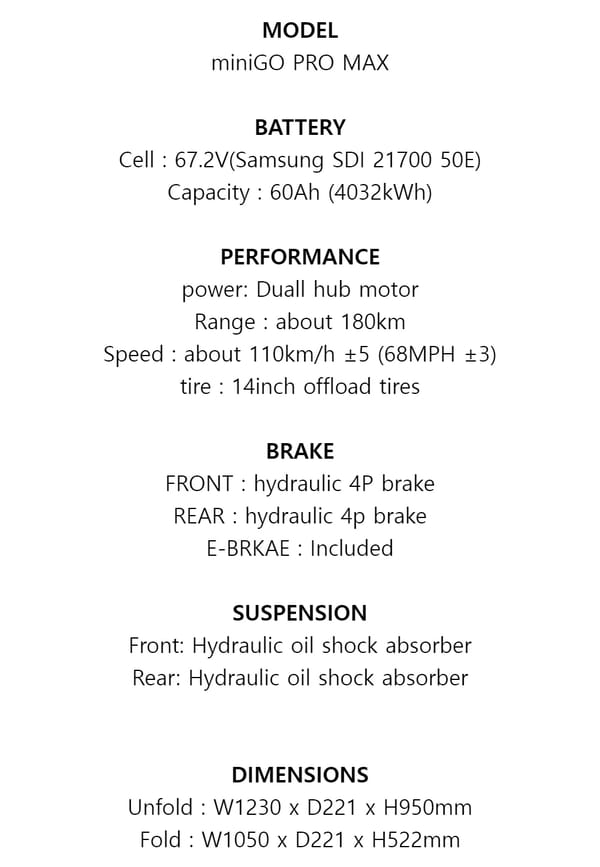 WEPED miniGO PRO MAX WEPED miniGO PRO MAX