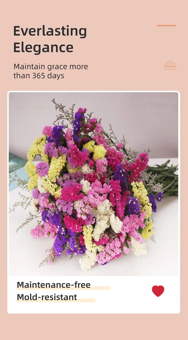 dried flower distributor