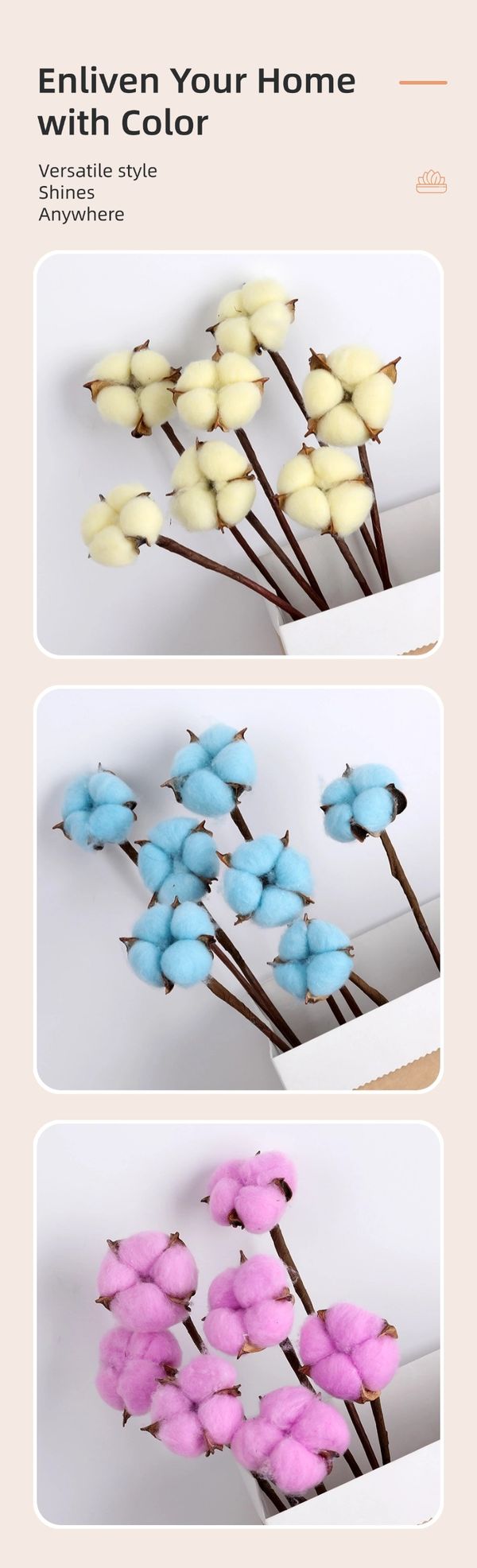 Single Head Cotton wholesale