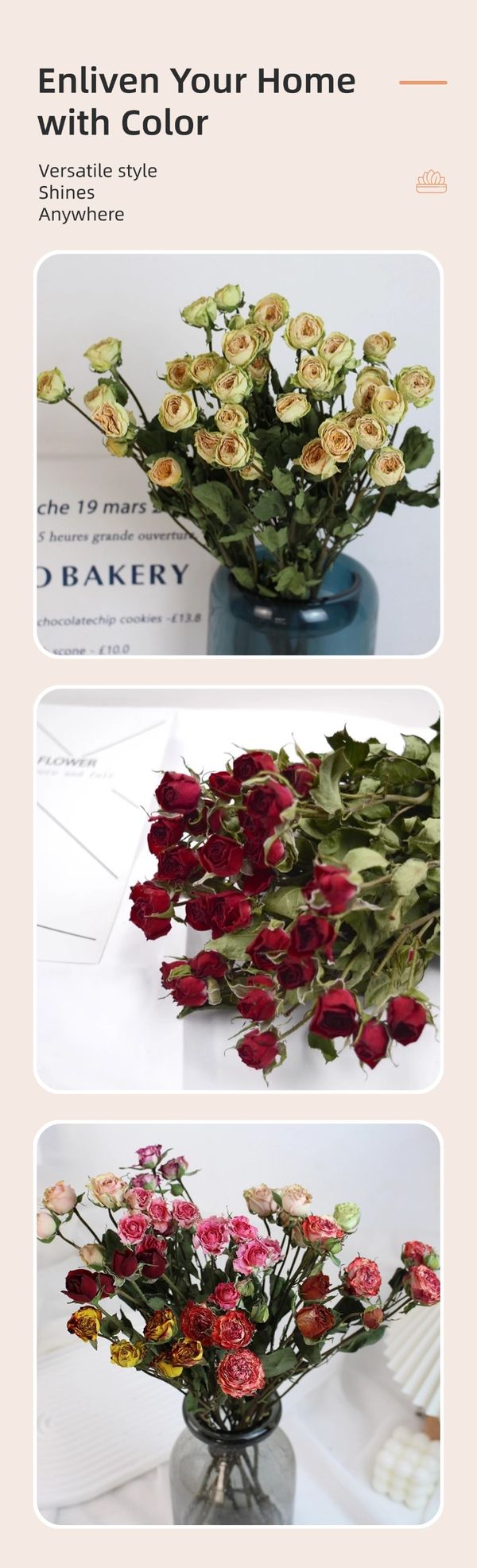 dired flower distributor