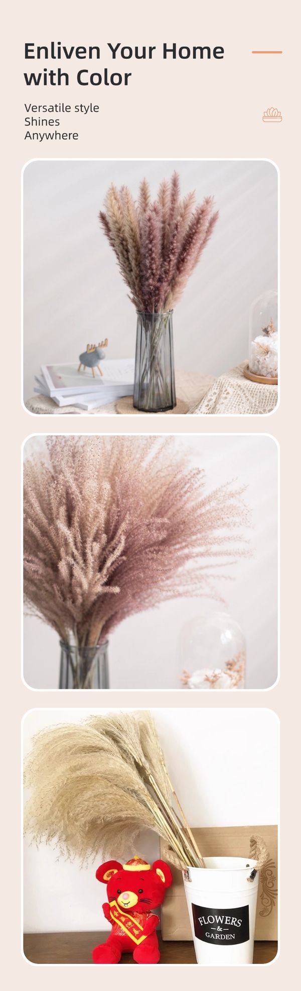 Reed Grass home decoration