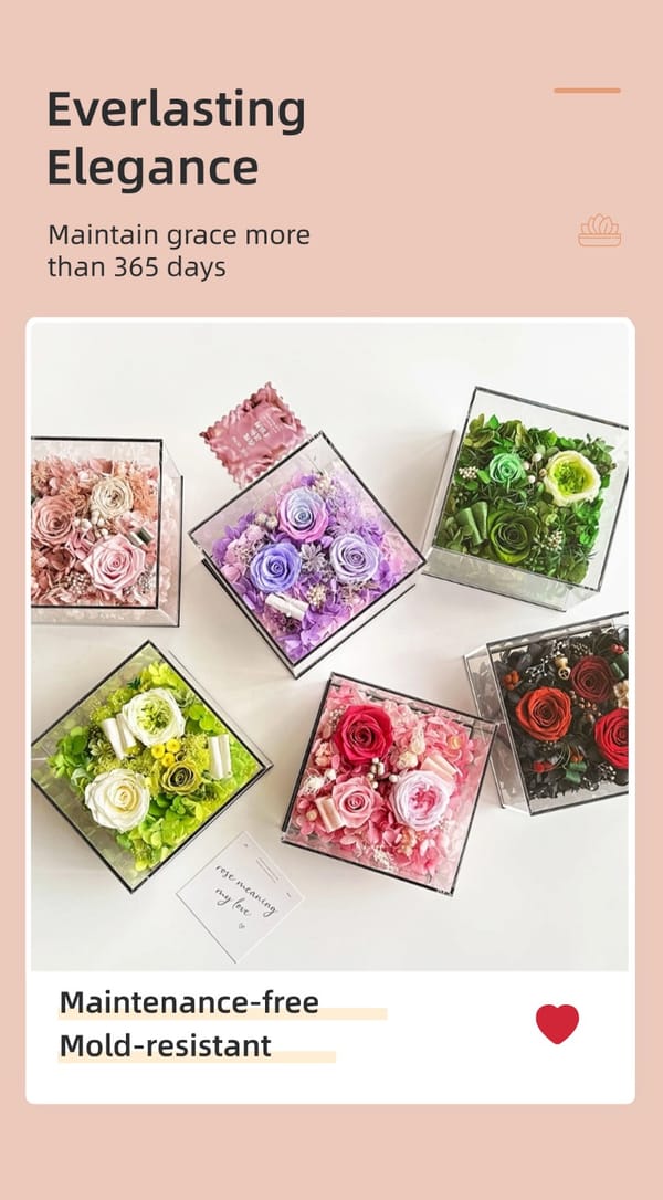 preserved rose head wholesale
