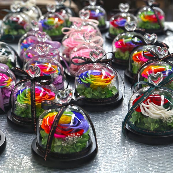 preserved flower gift customization