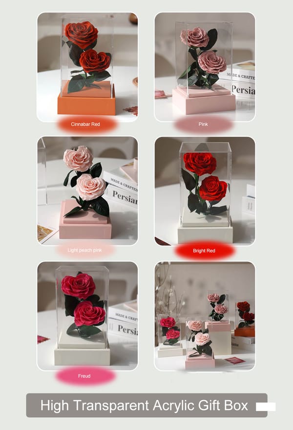preserved flower gift customization