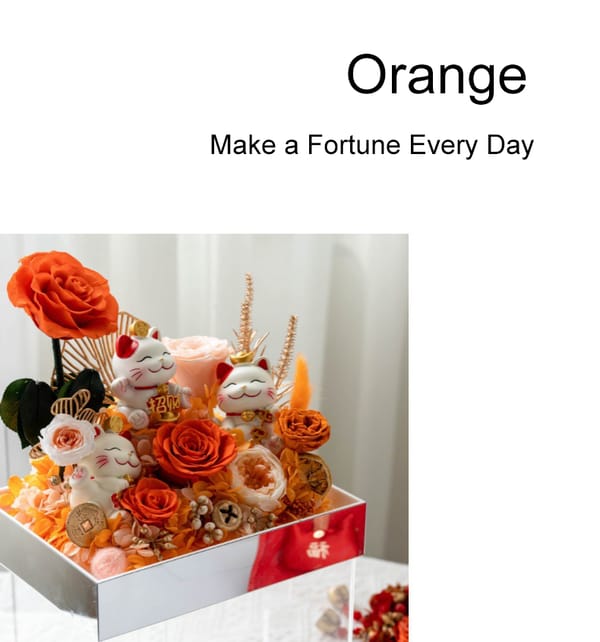preserved flower gift customization