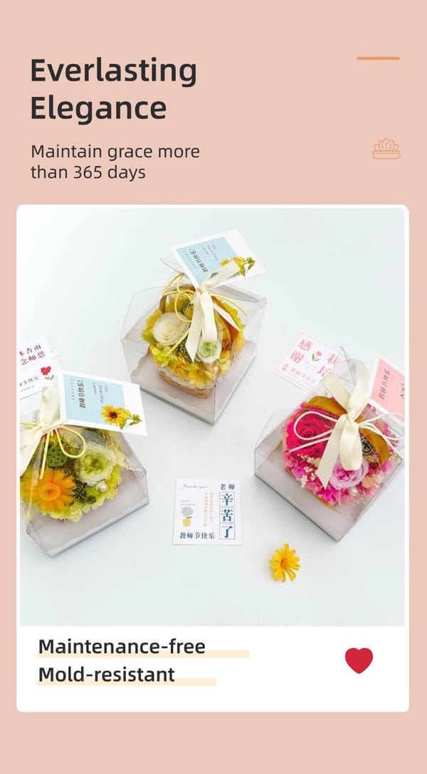 preserved flower gift wholesale