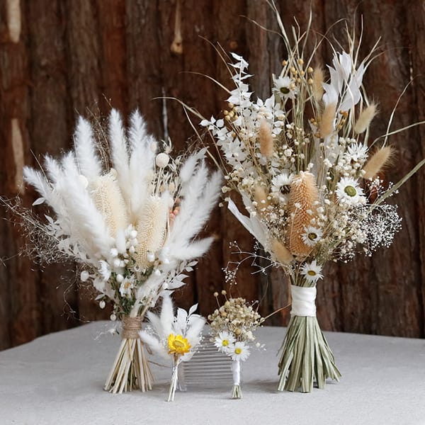 dried flower bouquet customization