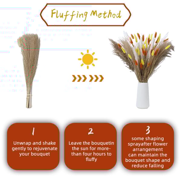 reed grass bouquet wholesale