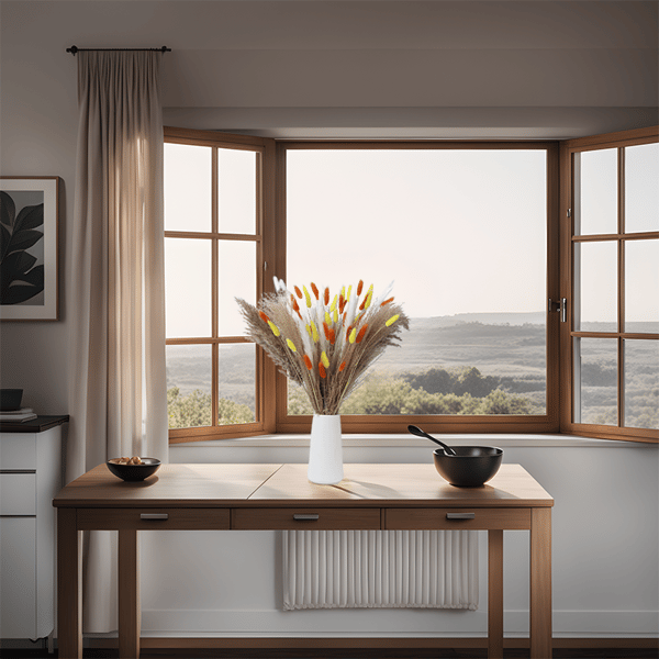 reed grass bouquet home decor