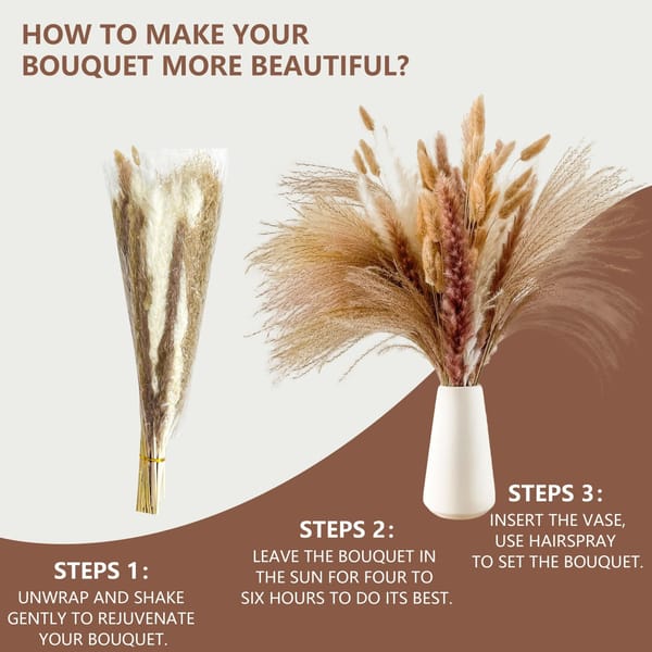 pampas grass bouquet supplier