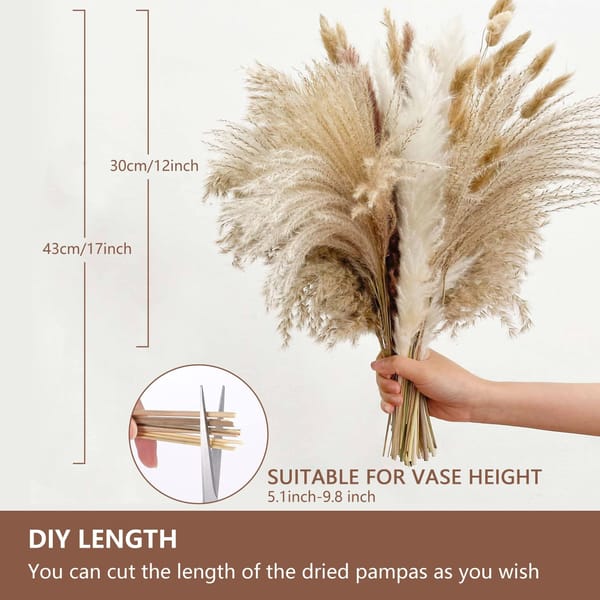 pampas grass bouquet specification